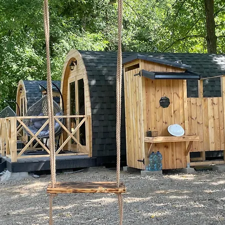 Campingplatz Goscin Nad Drawa Glamping Drawno