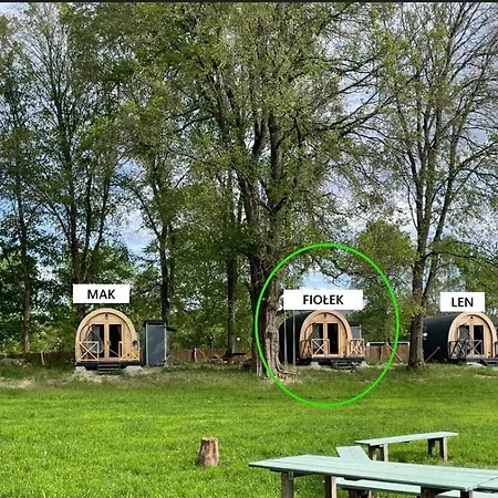 Campingplatz Goscin Nad Drawa Glamping Drawno