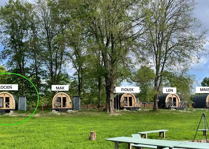 Кемпинг Goscin Nad Drawa Glamping *